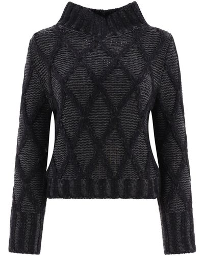 Fabiana Filippi Diamond Sweater - Black