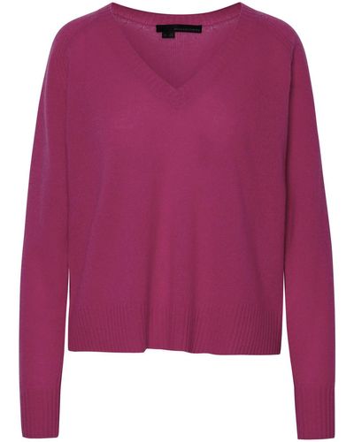 360cashmere 'Erin' Cashmere Sweater - Purple