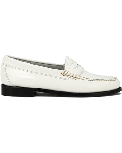 G.H. Bass & Co. "weejuns Penny" Loafers - Wit