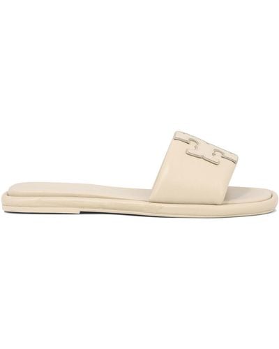 Tory Burch "Double T Sport" Sandales - Neutre