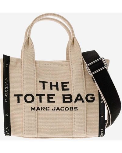 Marc Jacobs The Jacquard Mini Tote Bag - Natural