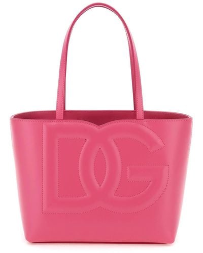 Dolce & Gabbana Ledertasche - Pink