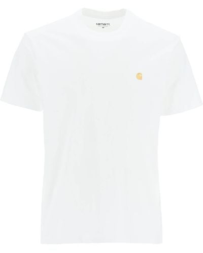 Carhartt Chase-T-Shirt - Weiß