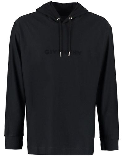 Givenchy Katoen Sweatshirt - Zwart