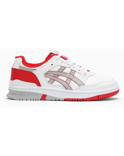 Asics White/Classic Red EX89 Sneakers - Weiß