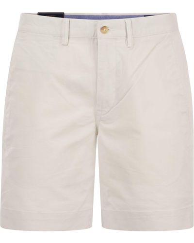 Polo Ralph Lauren Stretch Classic Fit Chino Short - White