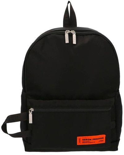 Heron Preston Logo Sac à dos - Noir