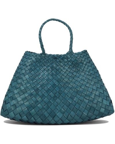 Dragon Diffusion "Santa Croce Small" Handbag - Bleu