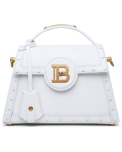 Balmain 'B Buzz Dynasty' Lear Bag - White