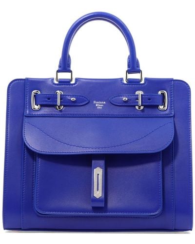 Fontana Milano 1915 Eine Dame Handtasche - Blauw