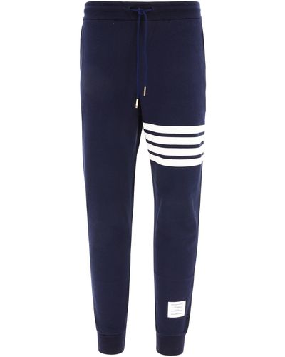 Thom Browne 4 Bar Jogger - Blau