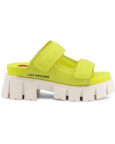 Love Moschino Sandals ja28397g0ejb0 - Jaune