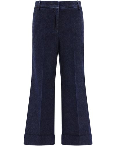 Jacob Cohen "Selena", gekrümmte Jeans - Blau