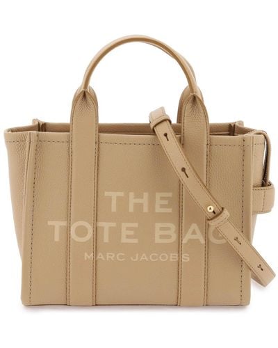 Marc Jacobs 'the Leather Small Tote Bag' - Metallic