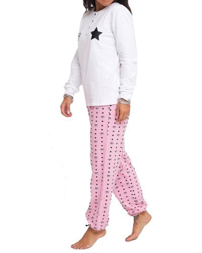 Chiara Ferragni Katoenen Pyjama - Roze