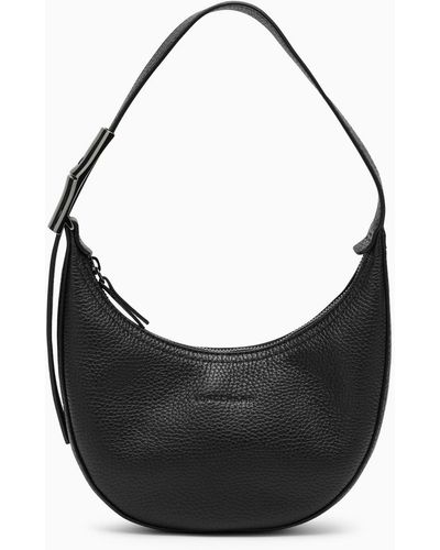 Longchamp BLCK Small Roseau Essential S Bag - Noir