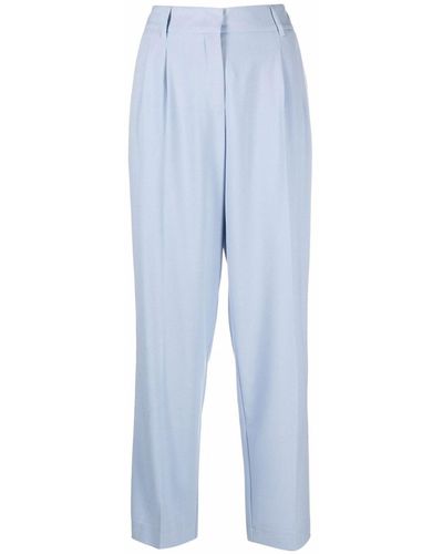 Blanca Vita Passiflora Tailored Pants - Blue