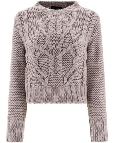 Fabiana Filippi Merino Wollpullover - Grijs