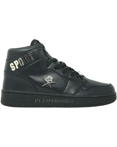 Philipp Plein SIPS724 99 Black High Top Sneakers - Schwarz