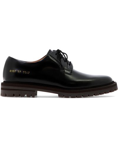 Common Projects Derby Schnürschuhe - Negro