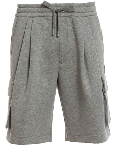 Dolce & Gabbana Pantalones cortos de pista de - Gris