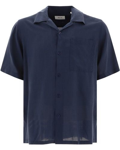 NN07 "Julio" Shirt - Blau