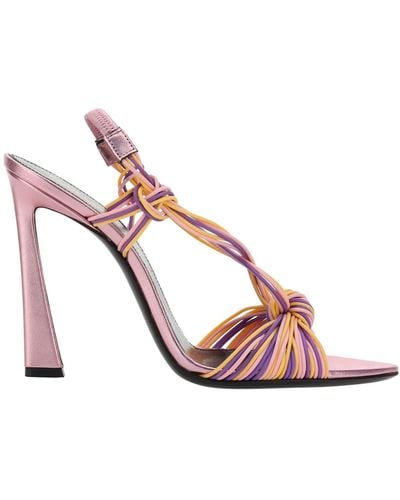 Saint Laurent Shoes > sandals > high heel sandals - Rose