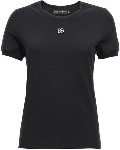 Dolce & Gabbana Essential T Shirt - Black