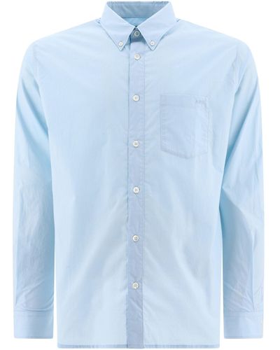 A.P.C. Edouard -Shirt - Blau