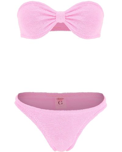 Hunza G Jean Bikini Set - Pink