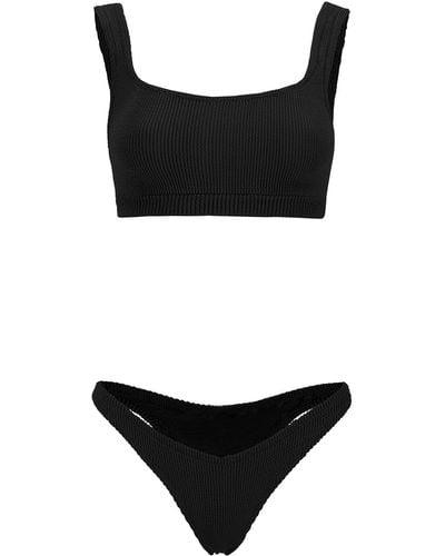 Reina Olga Ginnu Boobs Bikini Set - Zwart