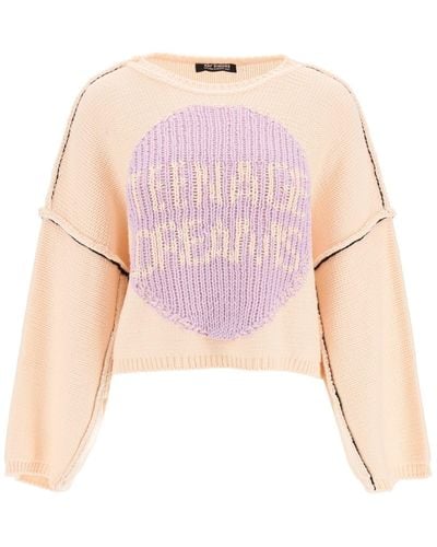 Raf Simons Teenage Dreams Sweater - Pink