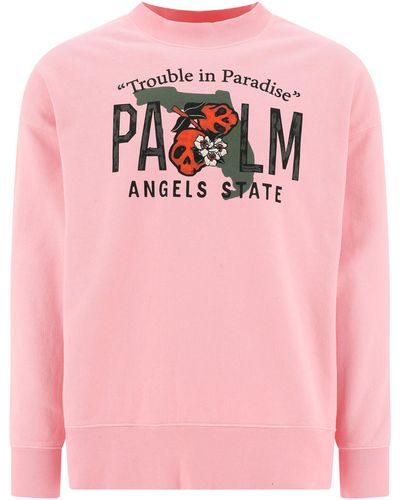 Palm Angels Gd Ostküste Sweatshirt - Roze