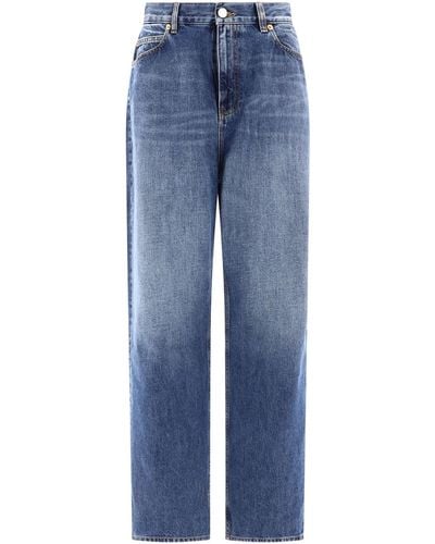 Valentino "Medium Blue Denim" Jeans - Blau