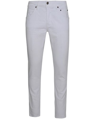 Brian Dales Cotton Jeans - Gray