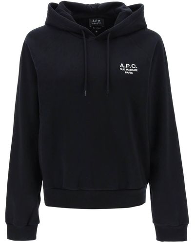 A.P.C. 'Serena' Hoodie mit Logo -Stickerei - Noir