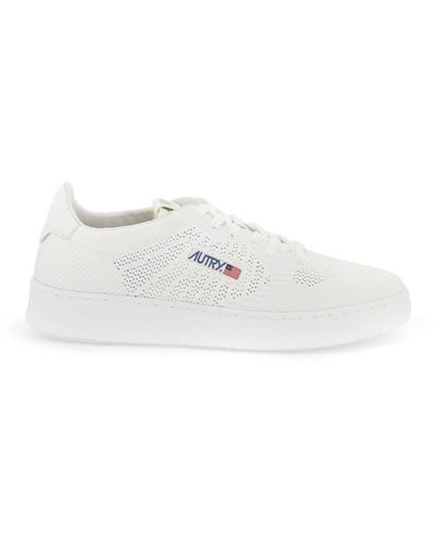 Autry Low Easeknit Medalist - White
