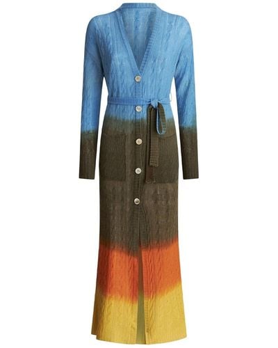 Etro Wool Dress - Blue