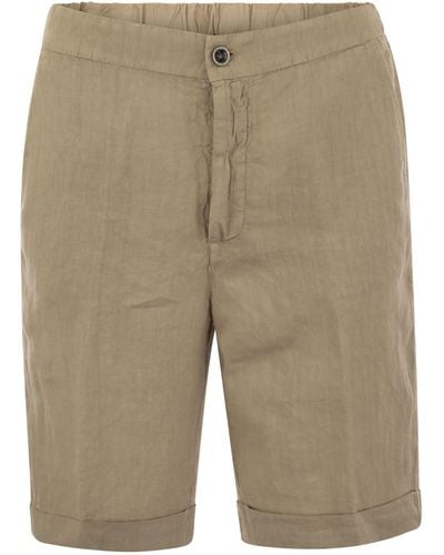 Peserico Pantalones cortos de lona peseros - Neutro