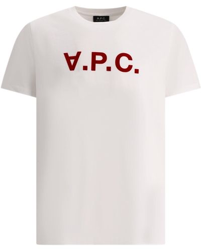 A.P.C. Vpc T -shirt - Wit