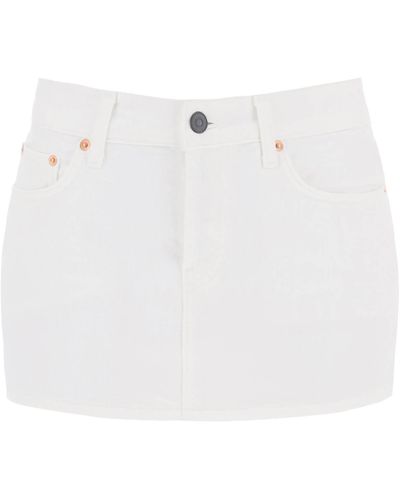 Wardrobe NYC Vestuario.nyc mini falda - Blanco