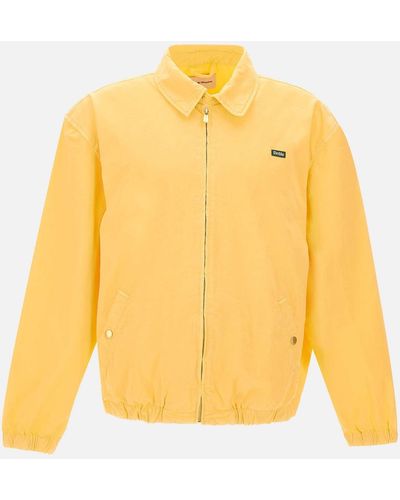 Drole de Monsieur Canary Le Blouson Cotton Jacket - Yellow