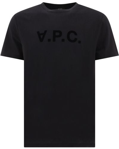 A.P.C. Vpc T -shirt - Zwart