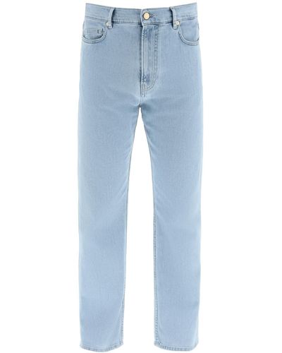 Agnona Five Pocket Jeans suave de mezclilla - Azul