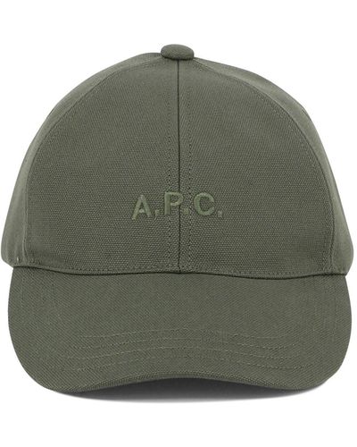 A.P.C. Cap "Charlie" - Verde
