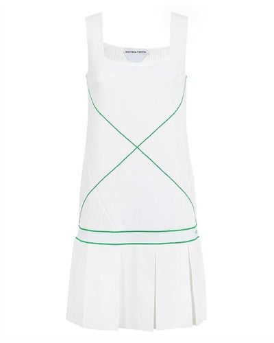 Bottega Veneta Mini Dress - Weiß