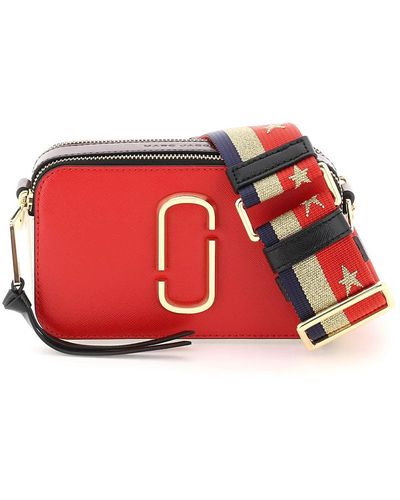 Marc Jacobs CAMERA BAG 'THE SNAPSHOT' SMALL - Rosso