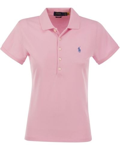 Polo Ralph Lauren Katoenen Poloshirt - Roze