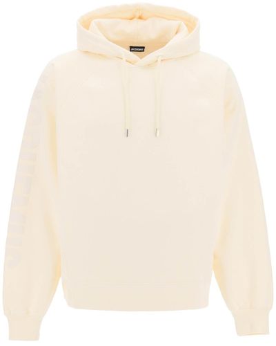 Jacquemus 'Le Hoodie Tippulsion' Hoodie - Natur