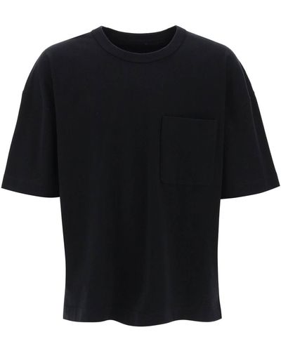 Lemaire Boxy T -shirt - Zwart
